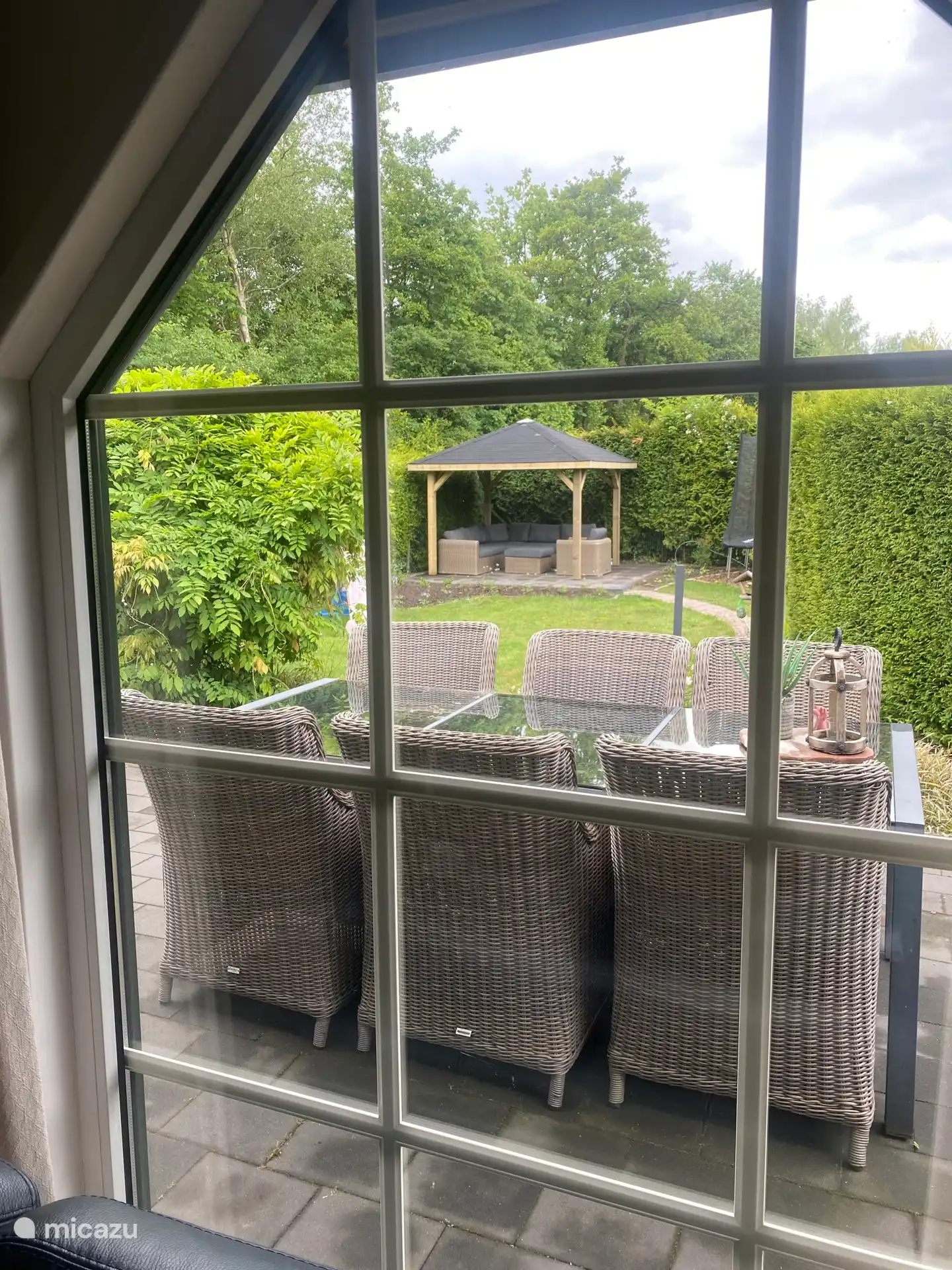 Vista desde la sala de estar.