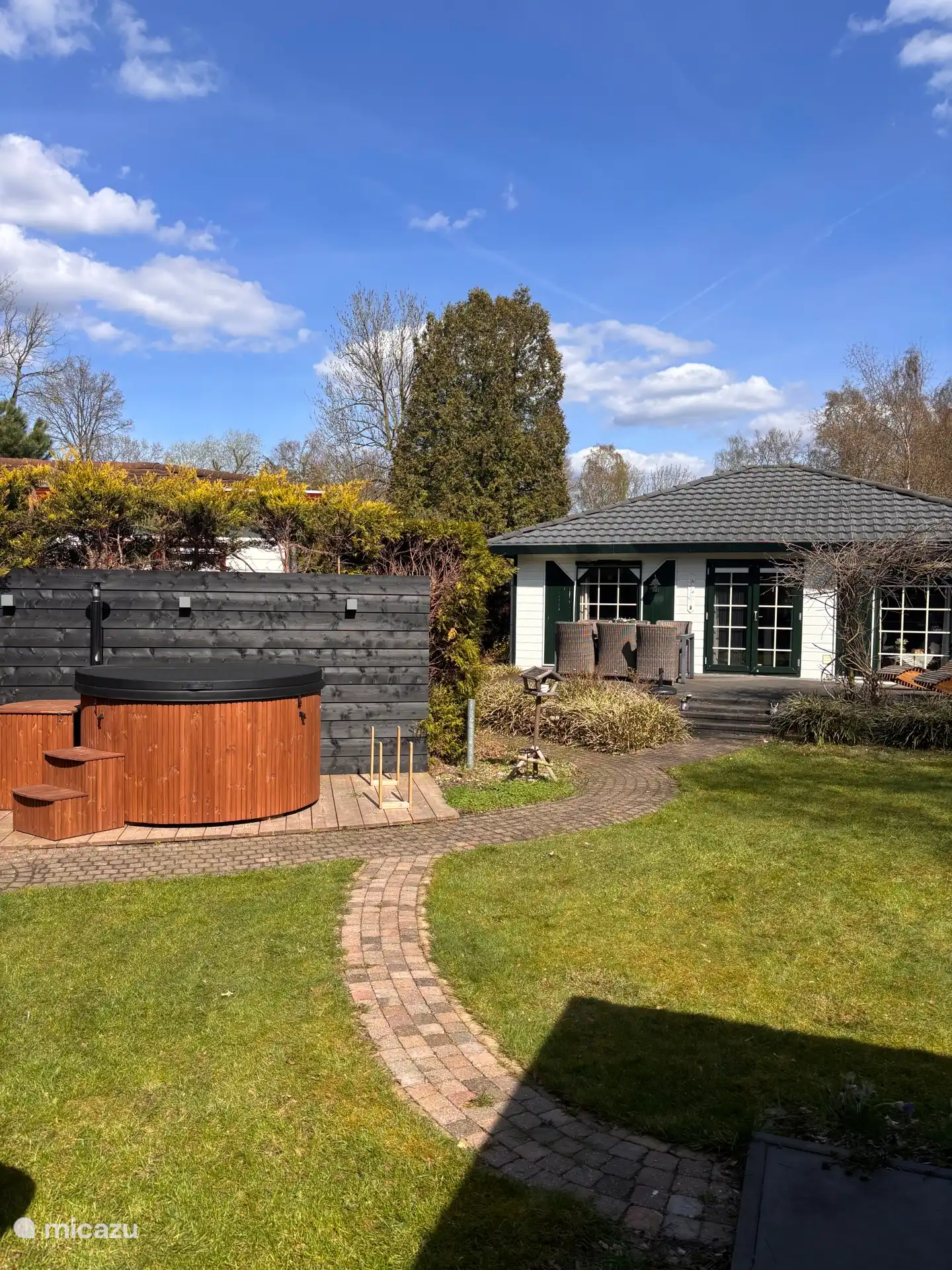 Luxe accommodatie, Nederland, Gelderland, Voorthuizen, bungalow Veluws Paradijs,rust,kindvriendelijk