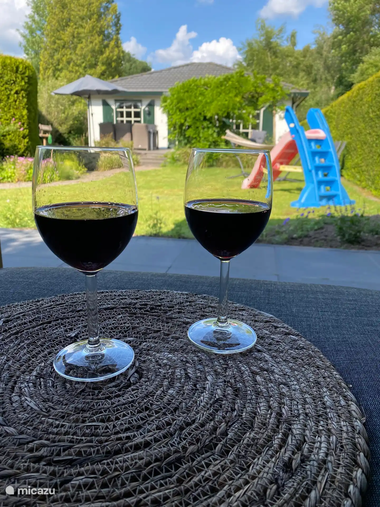 lekker de ruimte en de rust