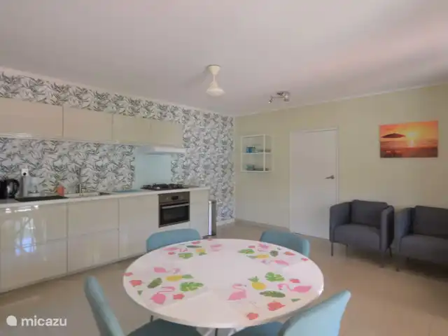 Villa Just Relex  | Curaçao, Banda Ariba (est), Brakkeput Abou - villa Salon et cuisine 2