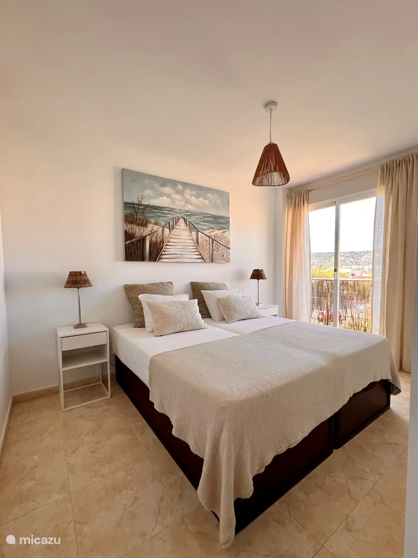 Schlafzimmer 1 im Erdgeschoss