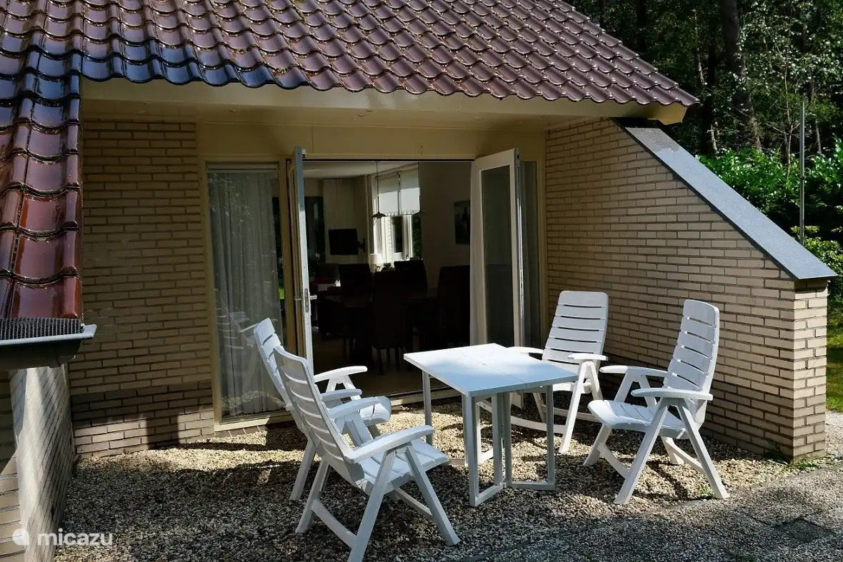 Access to the terrace through French doors