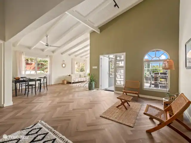 villa huren in Curaçao, Banda Ariba (oost), Cas Grandi – Villa CuraOase Villa Curaoase open woonkamer