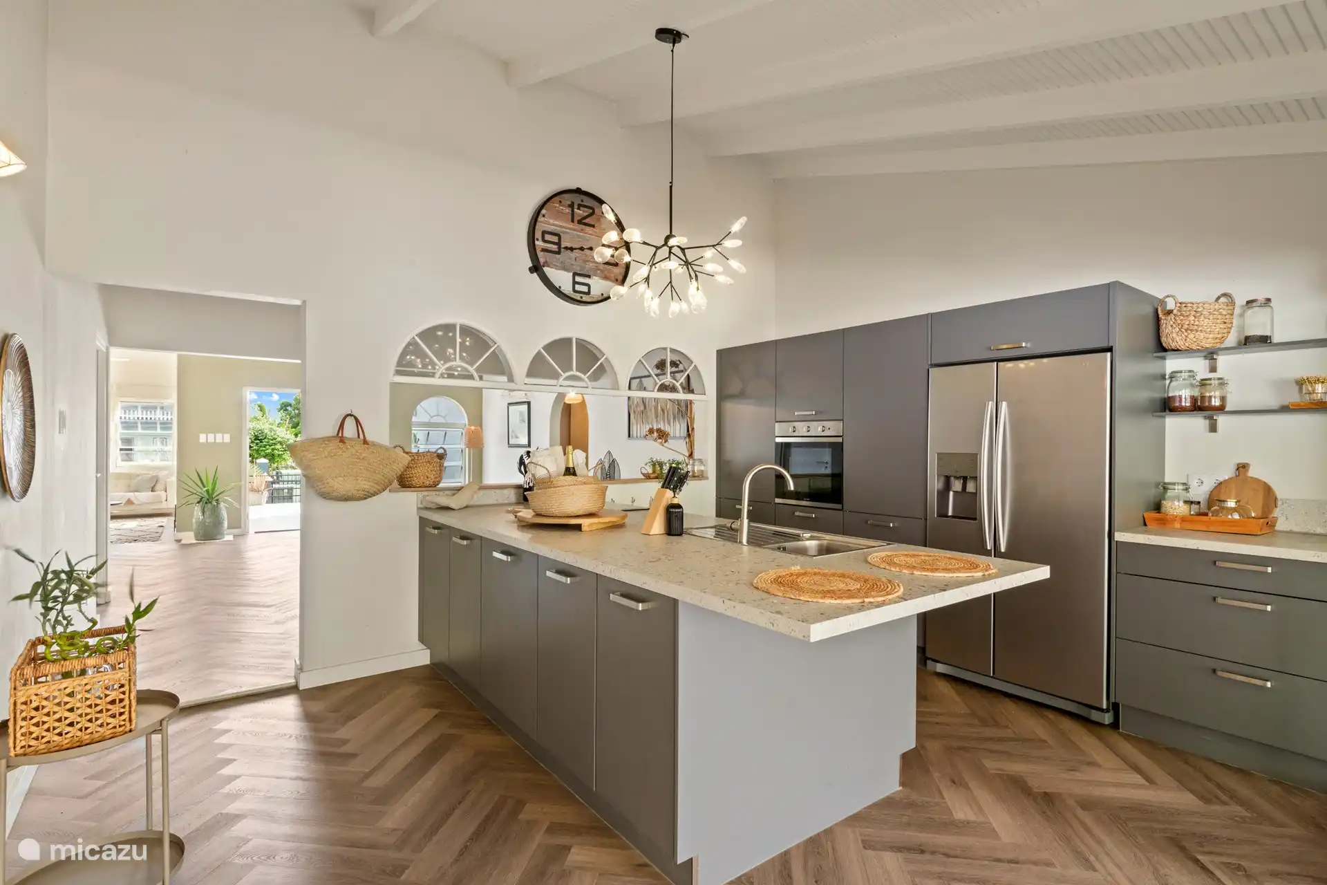 Cuisine de la Villa Curaoase