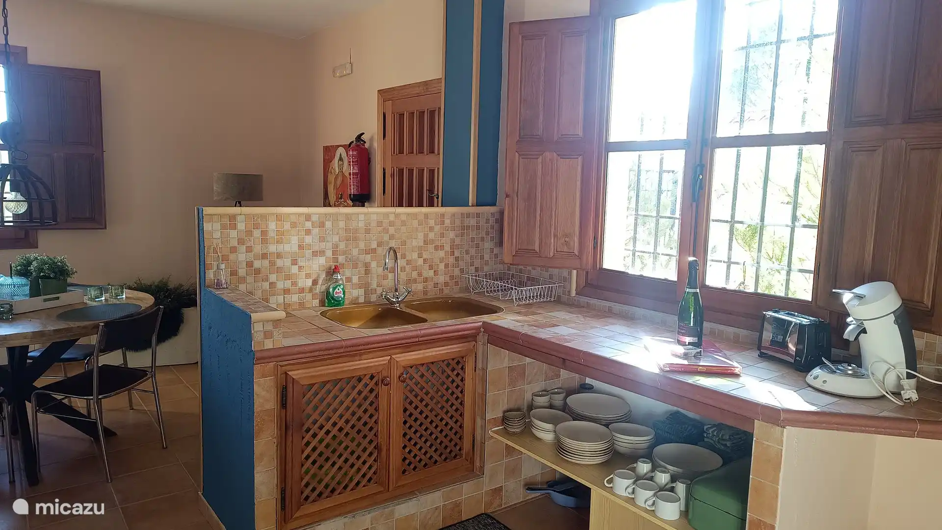 Küche mit viel Platz.