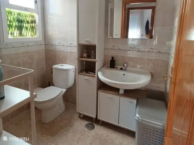 Casa Lisa | Espagne, Costa Cálida, Mazarrón - maison de vacances Salle de bain avec WC et douche, sèche-cheveux