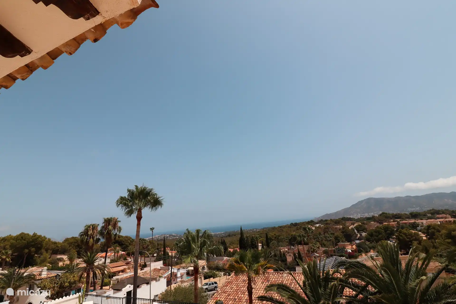 Die Aussicht auf La Casa calma