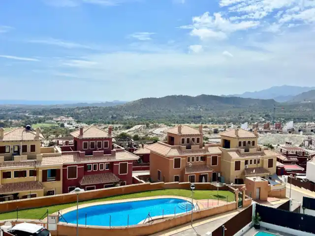 Vakantiehuis Letsspanje huren in Spanje, Costa Blanca, Finestrat - geschakelde woning Halfvrijstaande hoekwoning en gemeenschappelijk zwembad