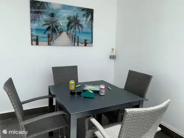Location de Vacances Espagne, Costa Cálida, Camposol, maison de vacances - Maison heureuse Terrasse au bord de la piscine