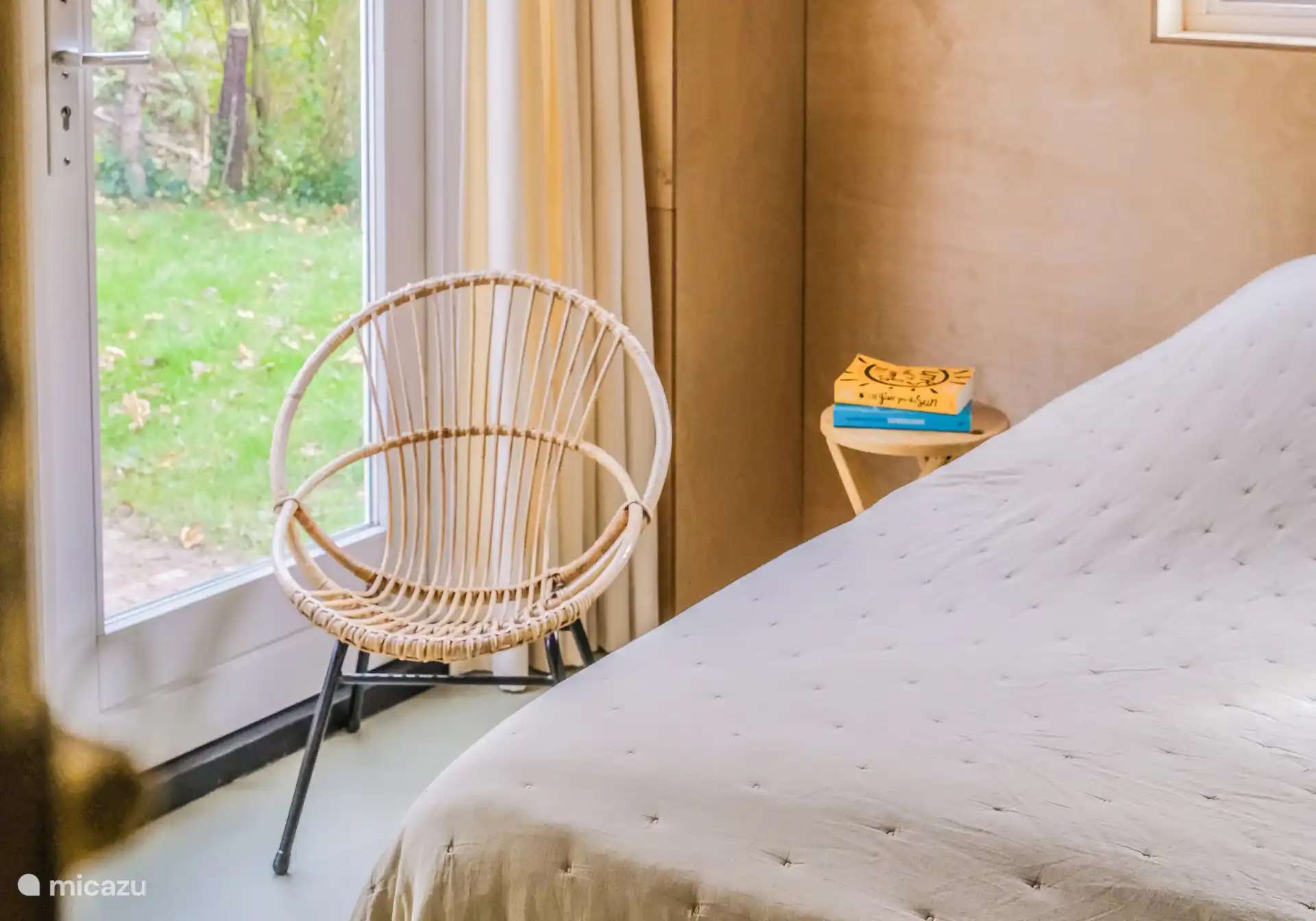 Details zum Schlafzimmer im Erdgeschoss