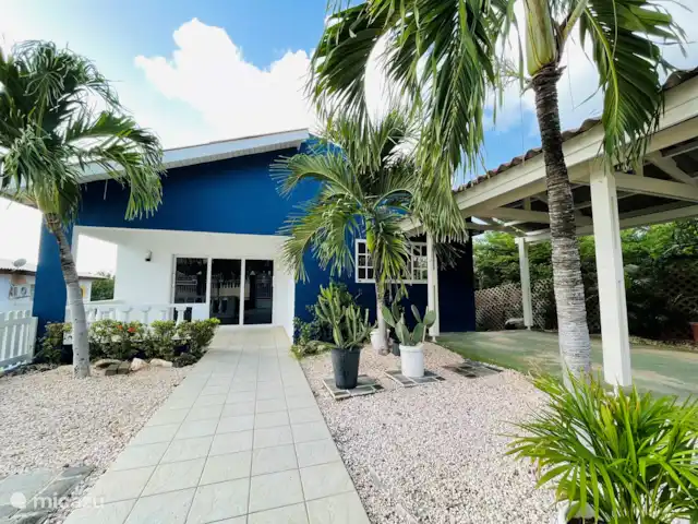 vakantiehuis huren in Curaçao, Banda Ariba (oost), Cas Grandi – Mini resort Kaya Verdi - Blenchi 4p Voorkant van het appartement