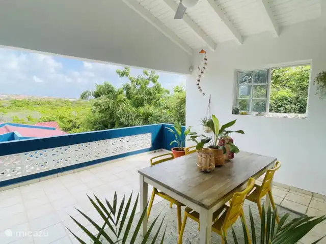 vakantiehuis huren in Curaçao, Banda Ariba (oost), Cas Grandi – Mini resort Kaya Verdi - Blenchi 4p Eigen terras