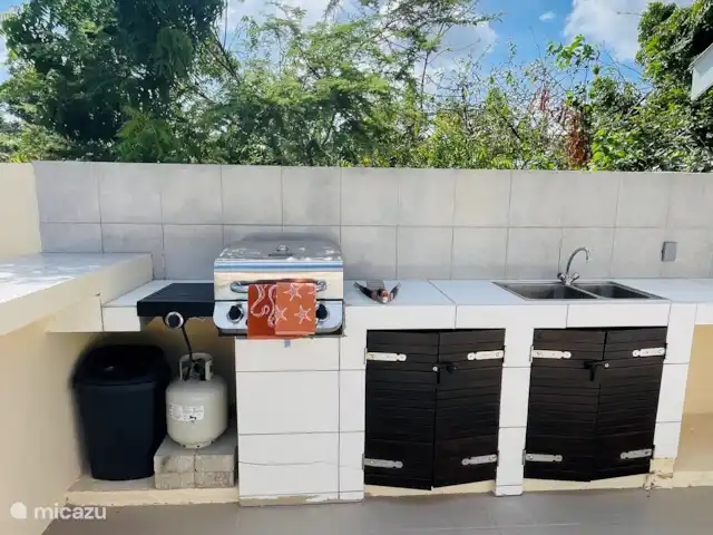 vakantiehuis huren in Curaçao, Banda Ariba (oost), Cas Grandi – Mini resort Kaya Verdi - Blenchi 4p Gas BBQ