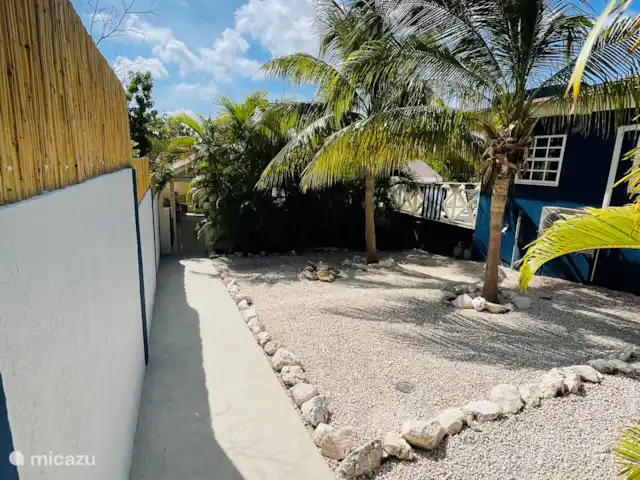 vakantiehuis huren in Curaçao, Banda Ariba (oost), Cas Grandi – Mini resort Kaya Verdi - Blenchi 4p Tropische tuin