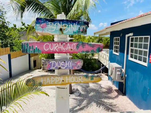 vakantiehuis huren in Curaçao, Banda Ariba (oost), Cas Grandi – Mini resort Kaya Verdi - Blenchi 4p Tropische tuin