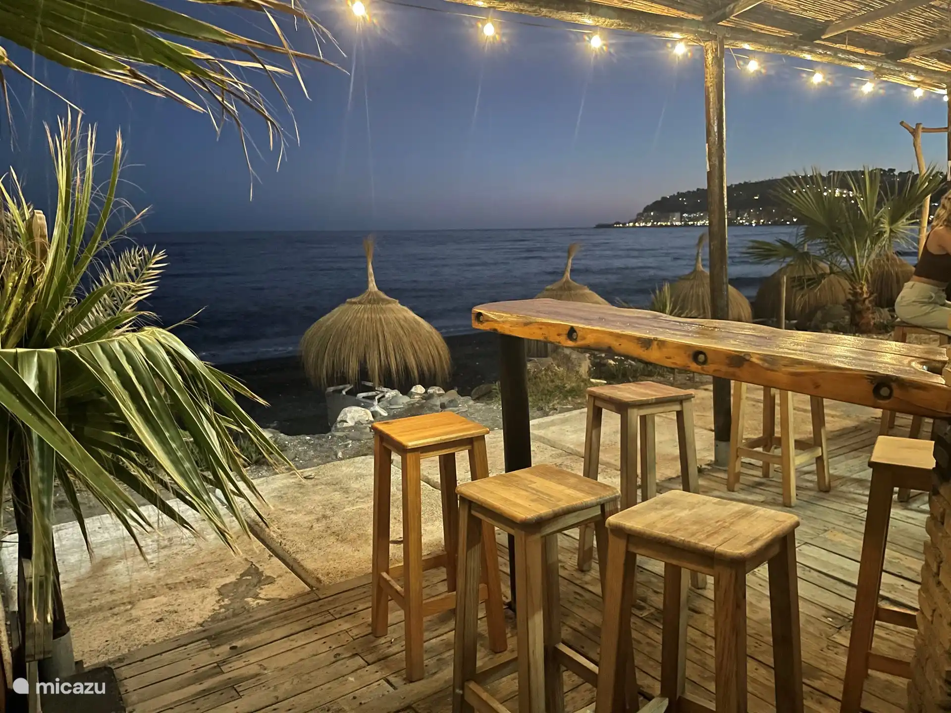 A 2-minute walk away is the beautiful beach Playa Cabria