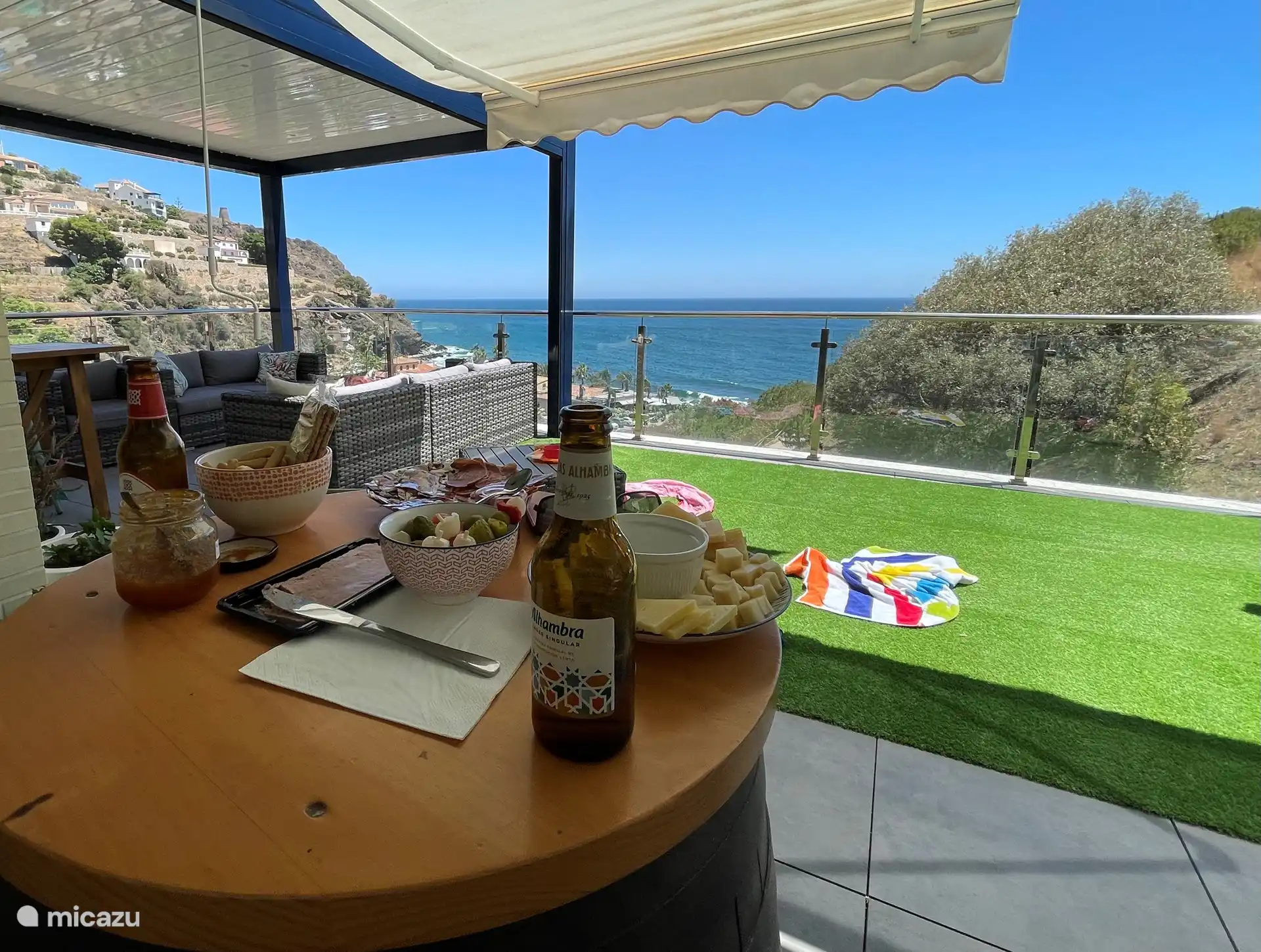 Enjoy the view from 1 of the cozy corners