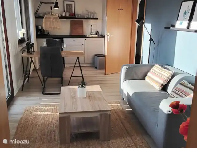 Hochwald-Balkon huren in Duitsland, Nedersaksen, Bad Sachsa - appartement Zithoek met 2 zitsbank