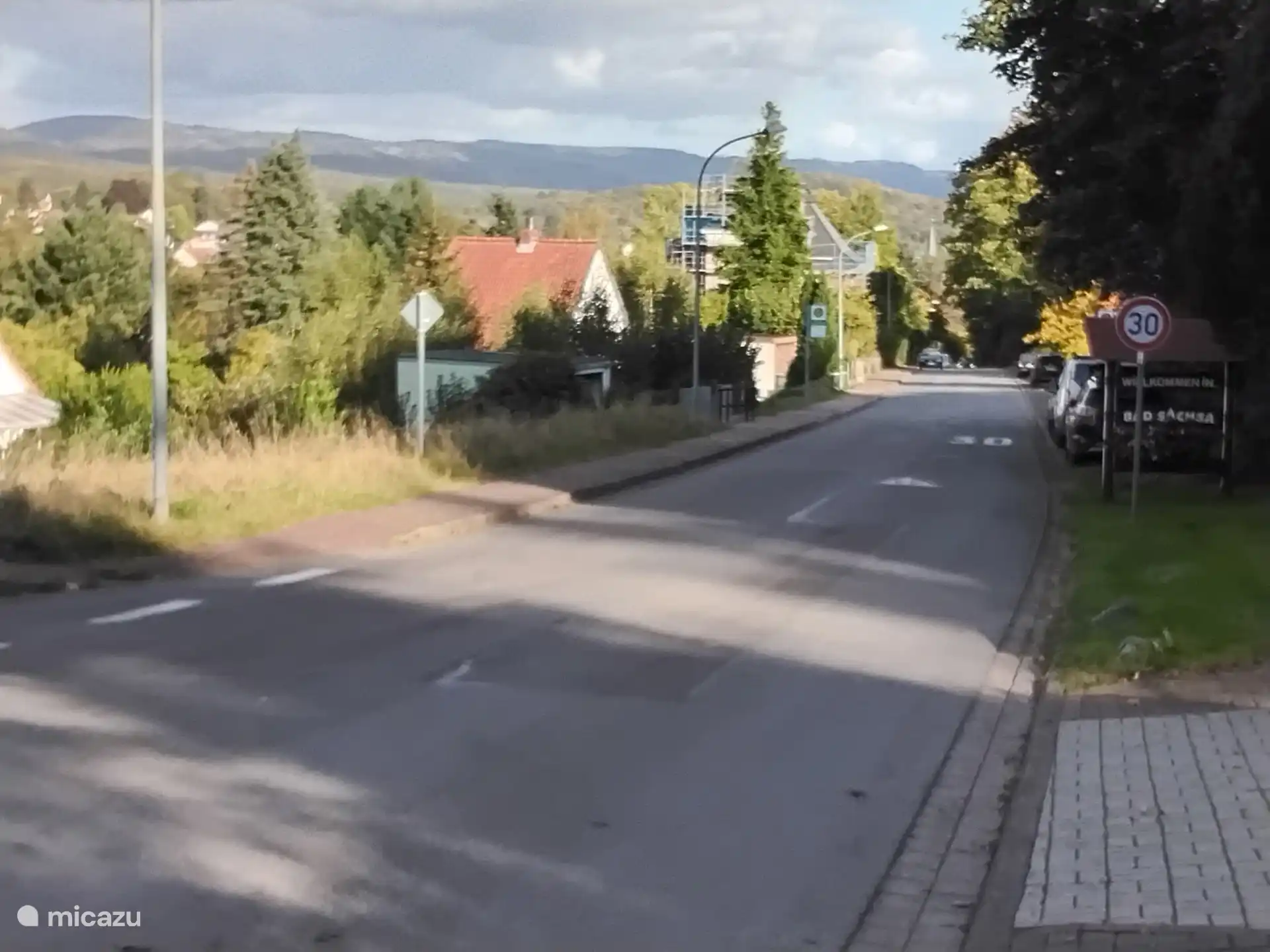 Aussicht bei Wanderung rund um Bad Sachsa