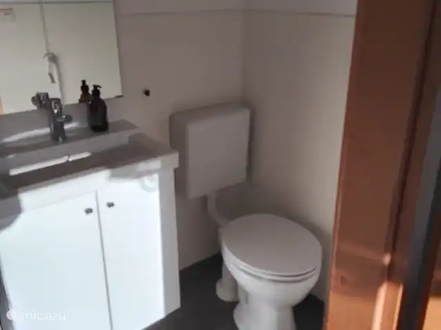 Hochwald-Balkon huren in Duitsland, Nedersaksen, Bad Sachsa - appartement wastafel en toilet in eigen badkamer