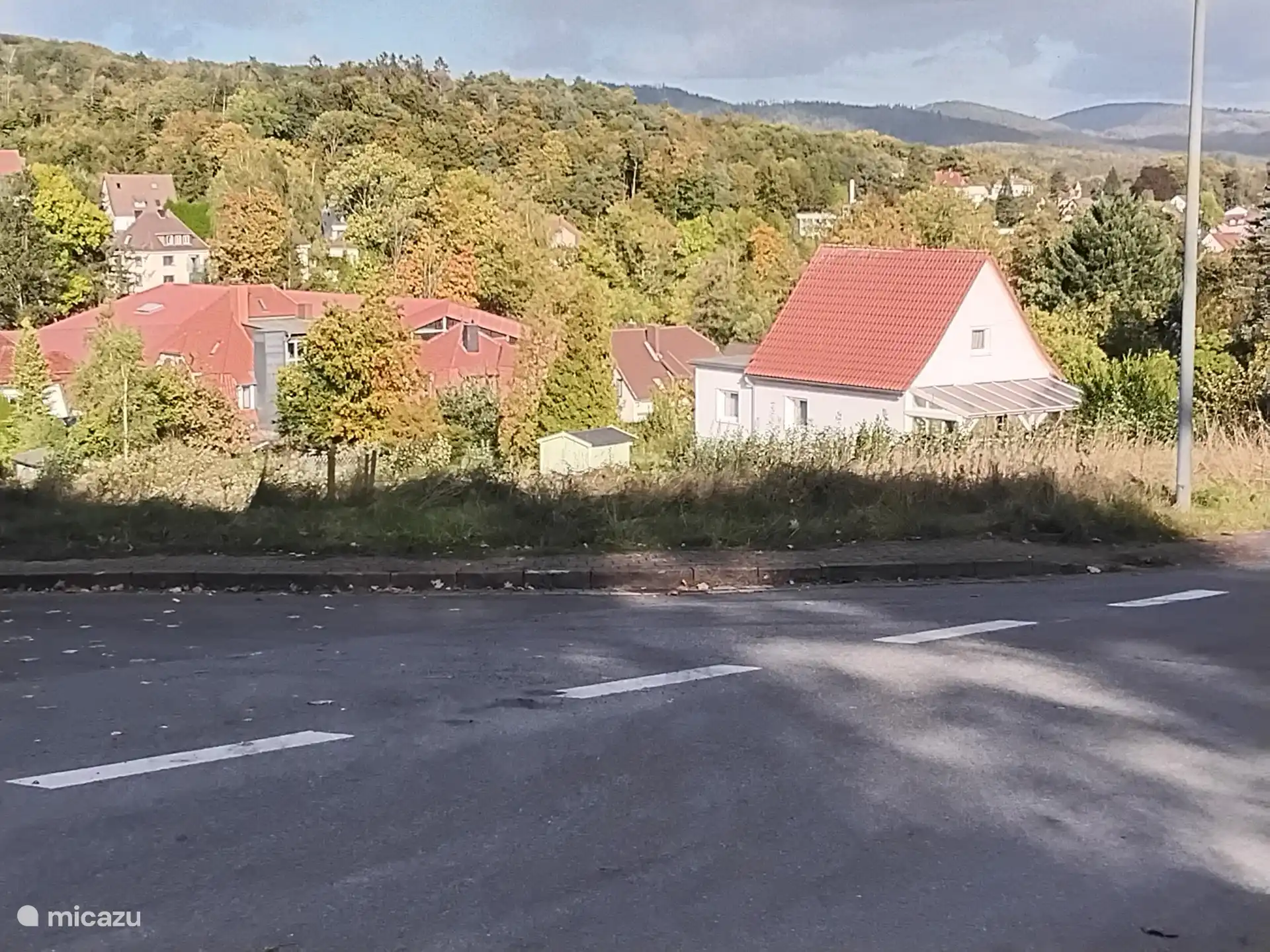 Aussicht bei Wanderung rund um Bad Sachsa