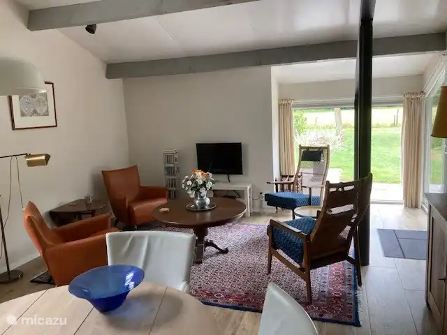 Location de Vacances Pays-Bas, Drenthe, Diever, maison de vacances - Appartement Hoeve a/d Zuurlanderes 1 Le salon vu du vestibule
