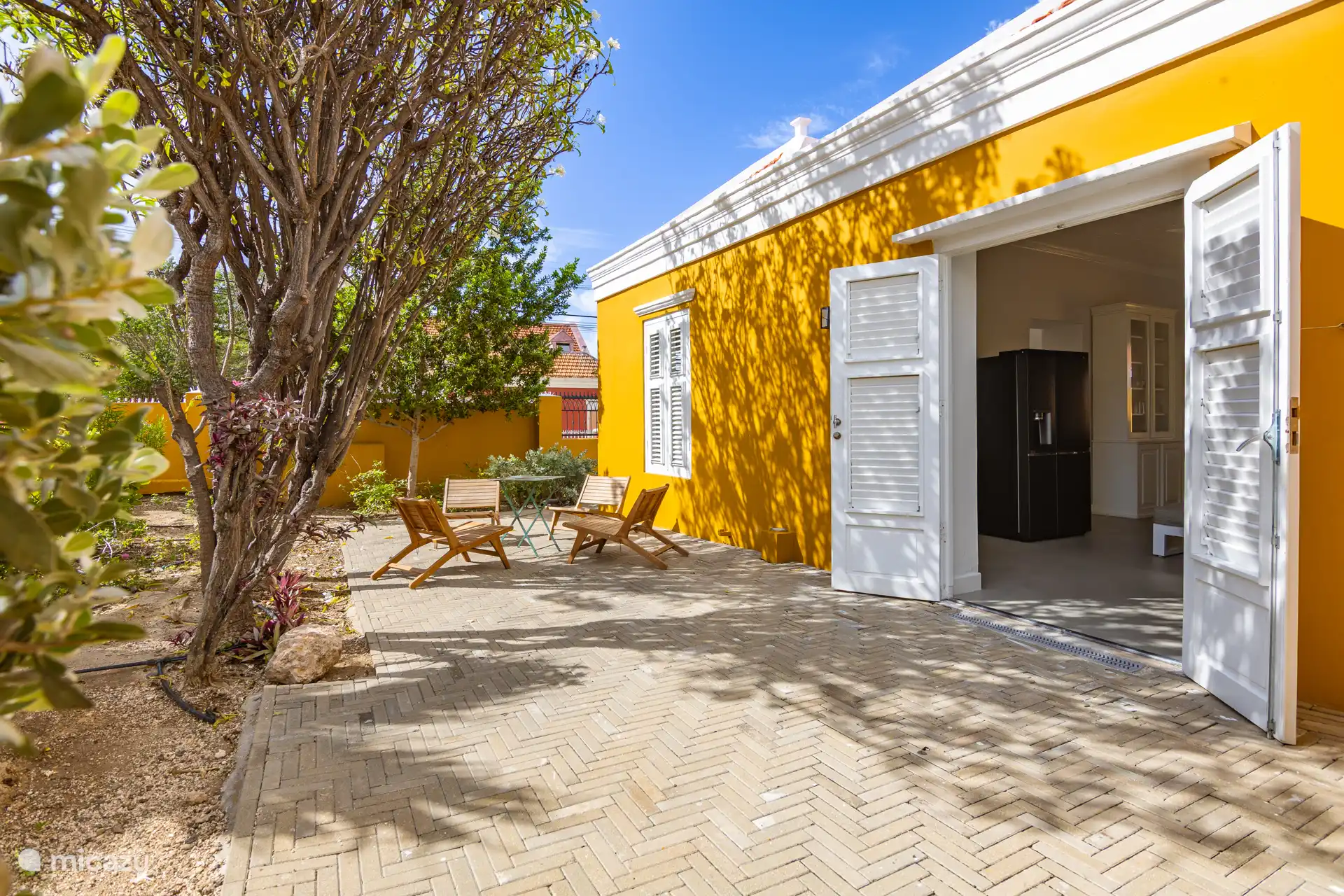 Monumentale stadsvilla - zijterras