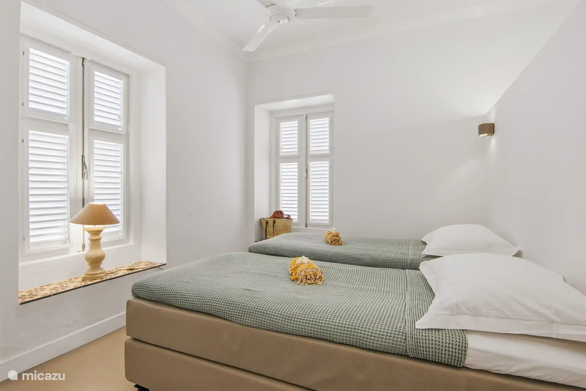 Monumentale stadsvilla - slaapkamer 3 met badkamer ensuite