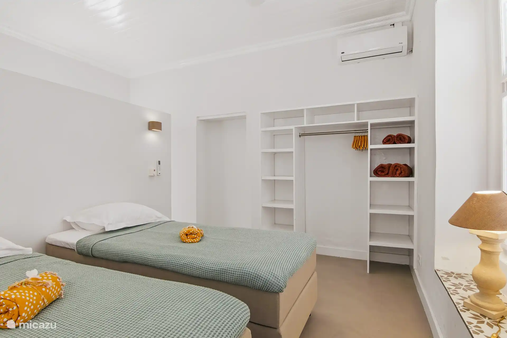 Monumentale stadsvilla - slaapkamer 3 met badkamer ensuite