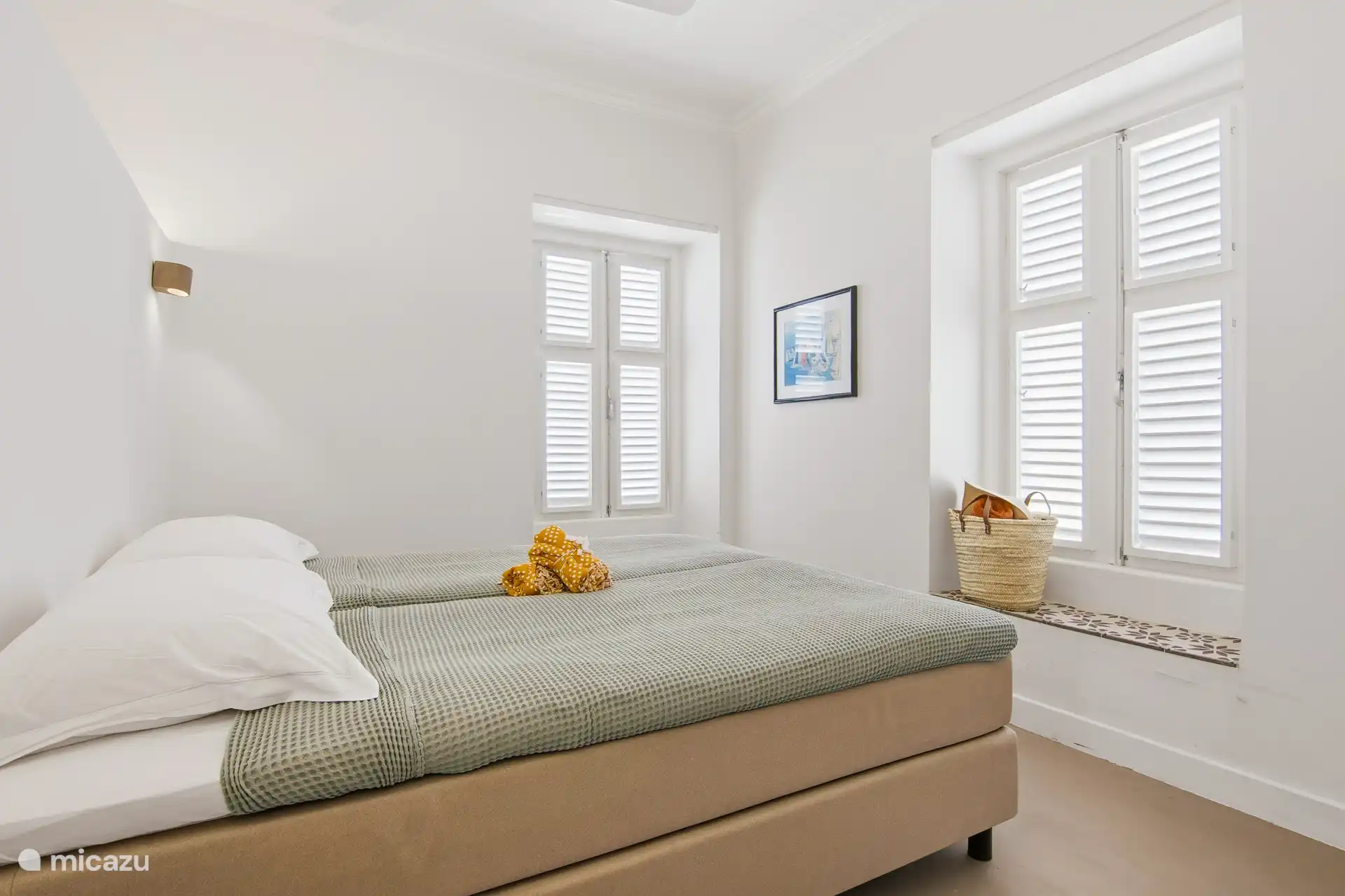 Monumentale stadsvilla - slaapkamer 4 met badkamer ensuite