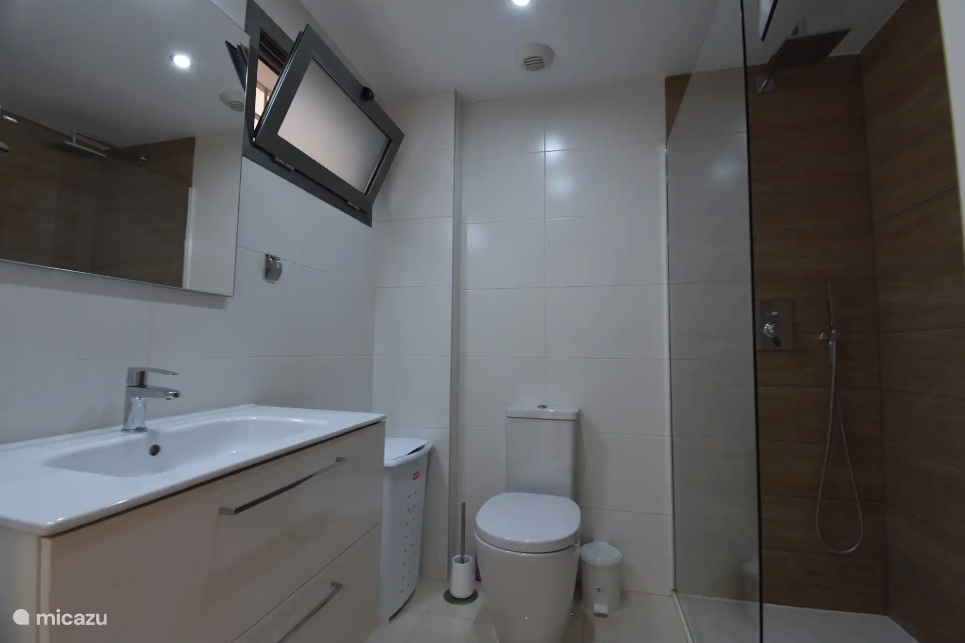 badkamer ensuite met inloopdouche