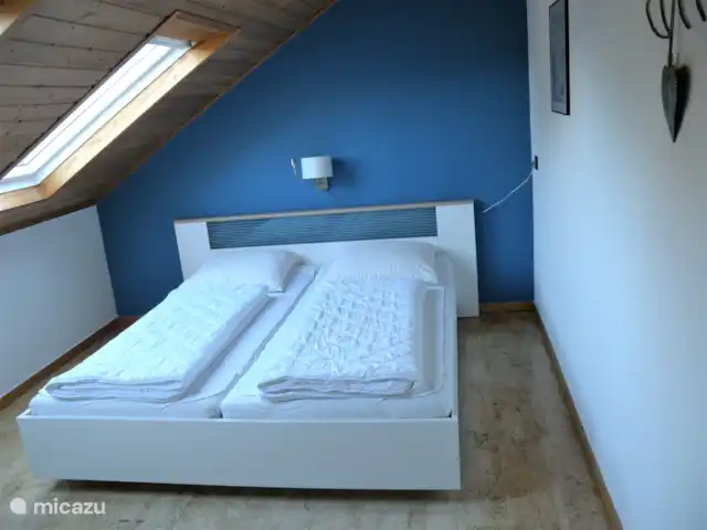 appartement huren in België, Ardennen, Butgenbach – T-Ravel Tweede slaapkamer met tweepersoonsbed