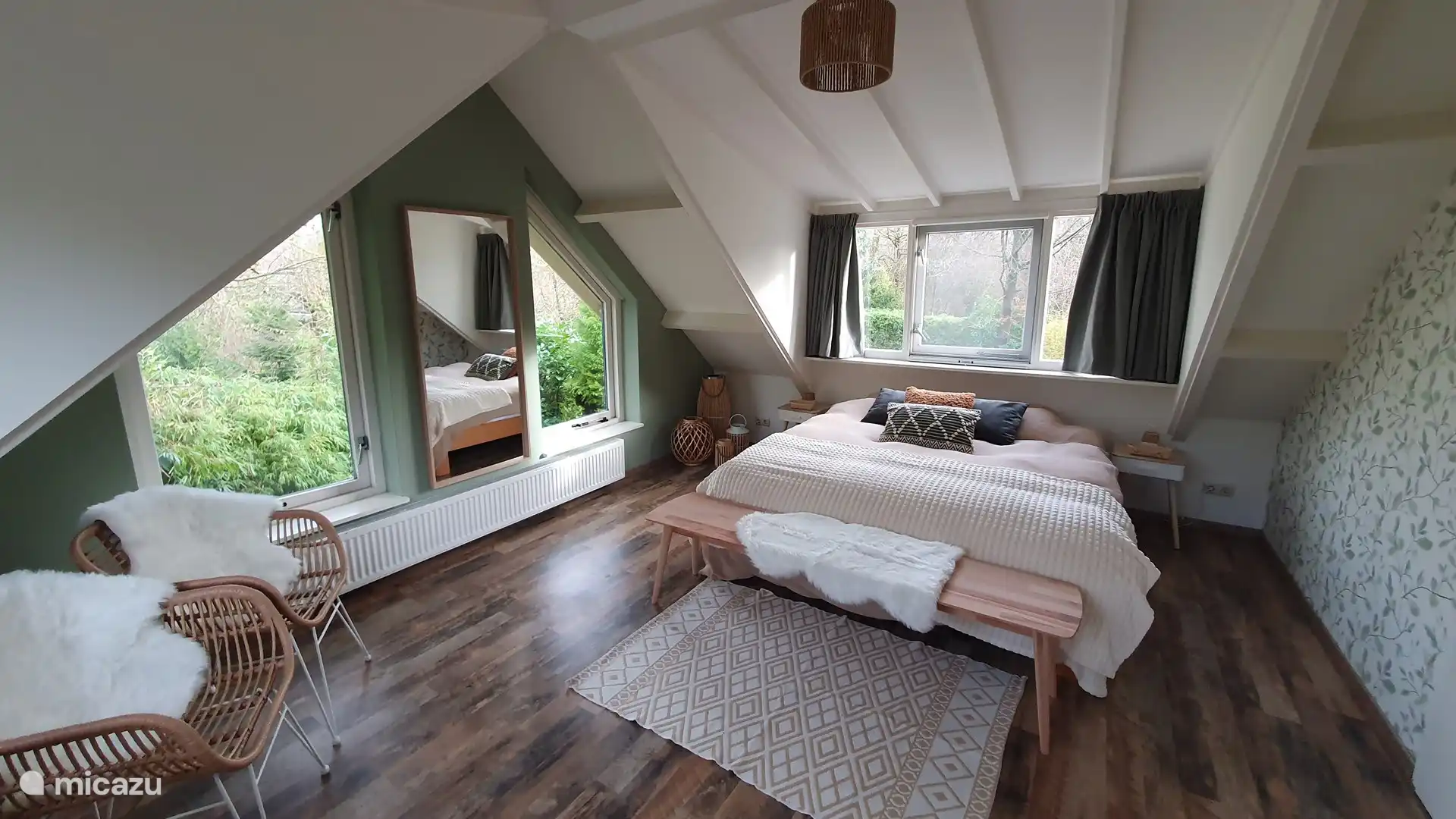 Schlafzimmer 2 im 1. Stock.