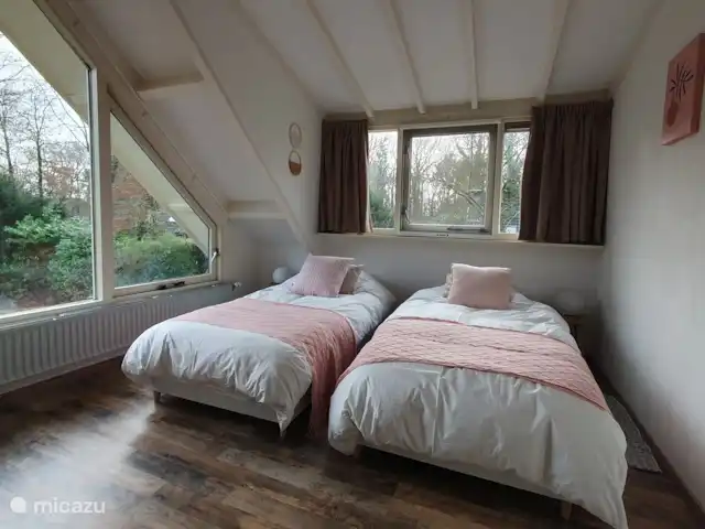 Chalet L’Oiseau Chanceux | Pays-Bas, Drenthe, Zorgvlied - maison de vacances Chambre 3 au 1er étage.