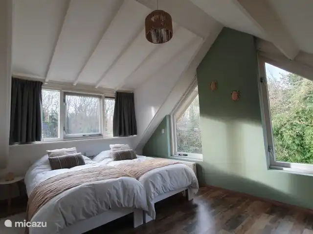 Chalet L’Oiseau Chanceux | Pays-Bas, Drenthe, Zorgvlied - maison de vacances Chambre 4 au 1er étage.