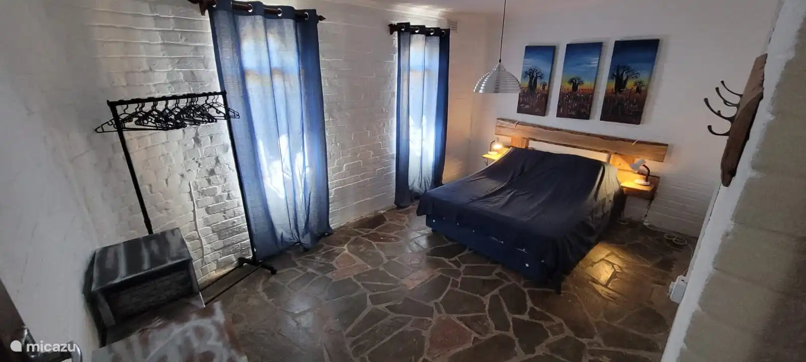 Blaues Schlafzimmer Nr. 1