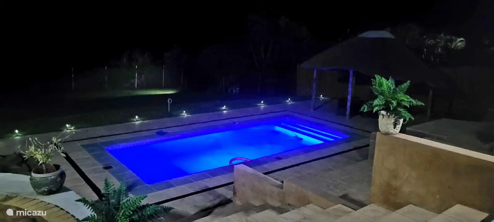 Und wie wäre es mit einem schönen Sprung in den Pool am Abend?!