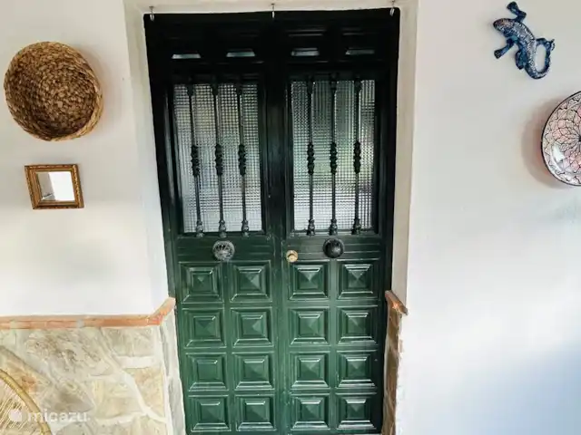 Casa Bonela en España, Andalucía, Casarabonela - casa vacacional Entrada a la casa