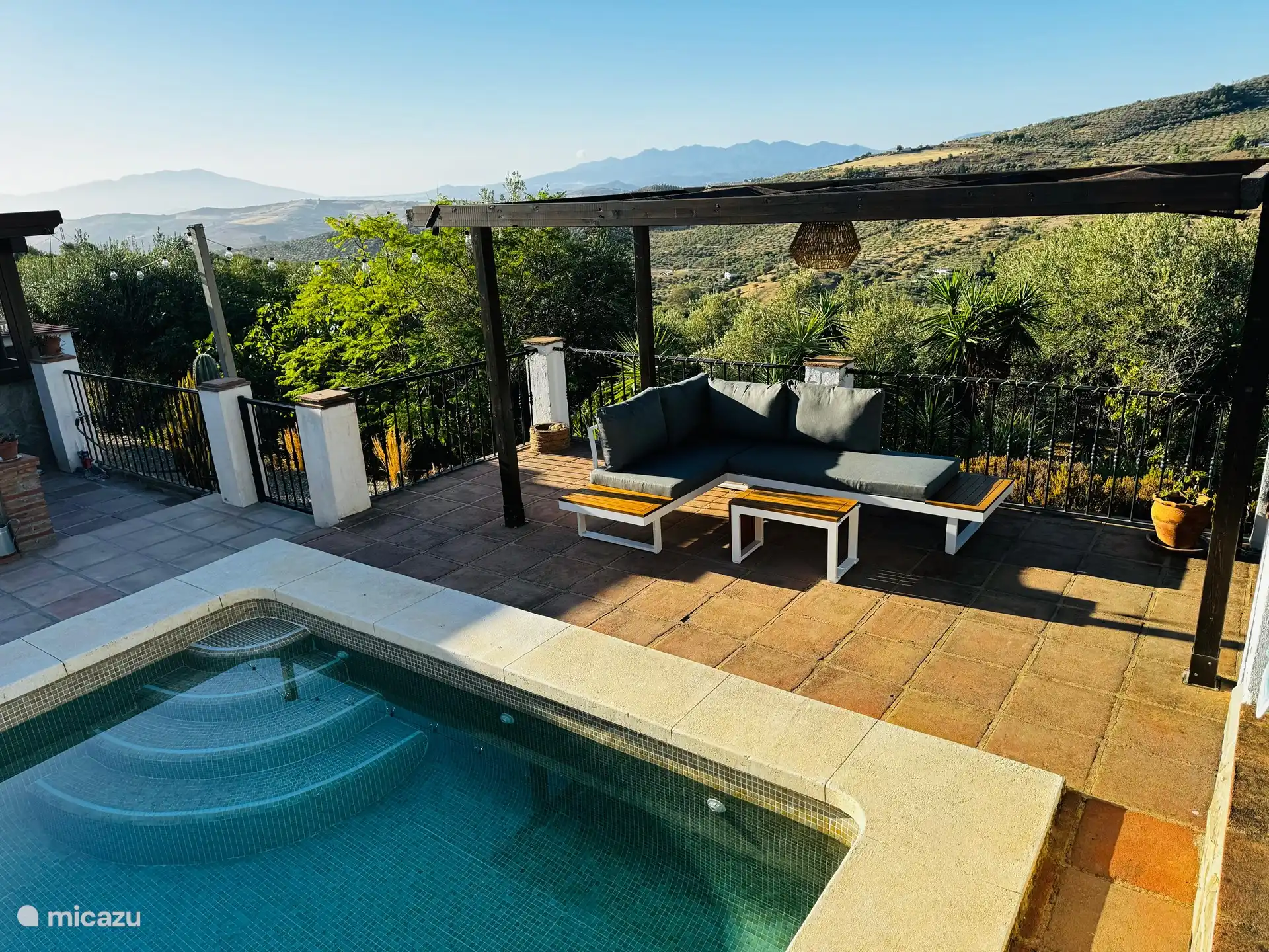 Vista desde la terraza 
