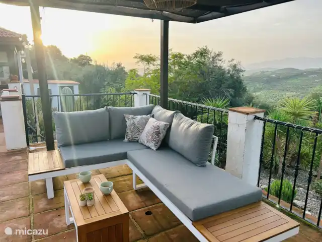 Casa Bonela en España, Andalucía, Casarabonela - casa vacacional Amanecer desde la terraza