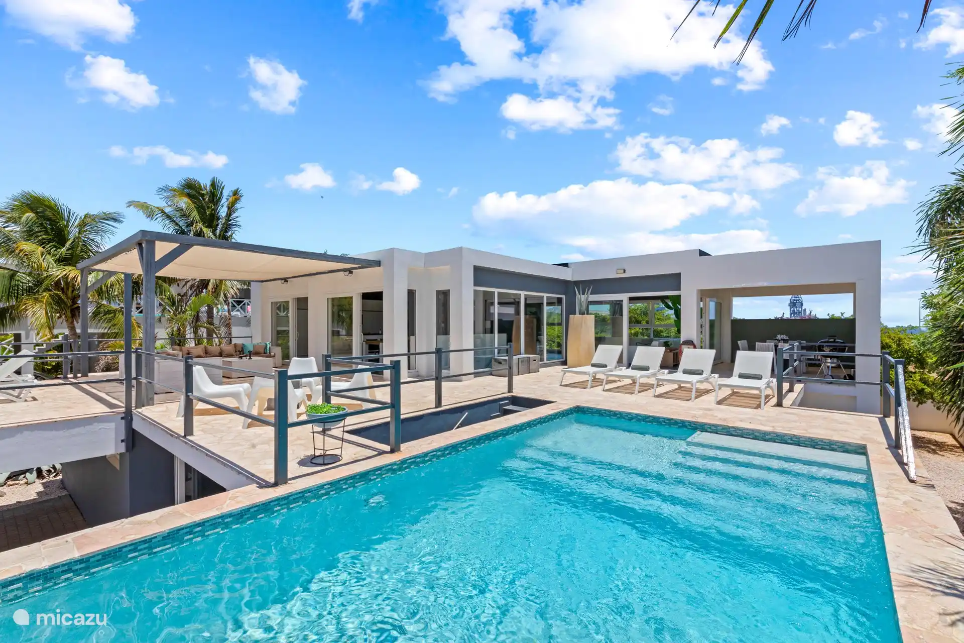 Villa mit Meerblick und privatem Pool in Curaçao, Banda Ariba (Ost), Vista Royal - villa