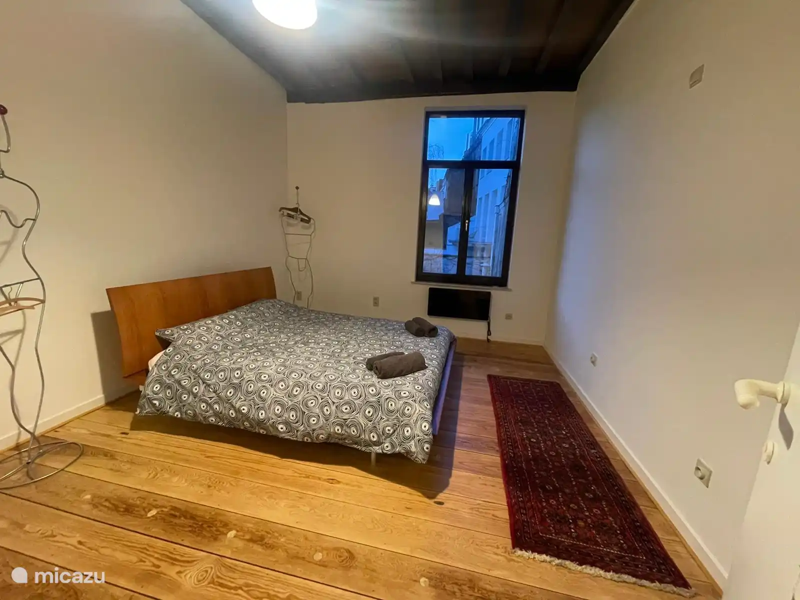 Das dritte Schlafzimmer, auf der Gartenseite. 