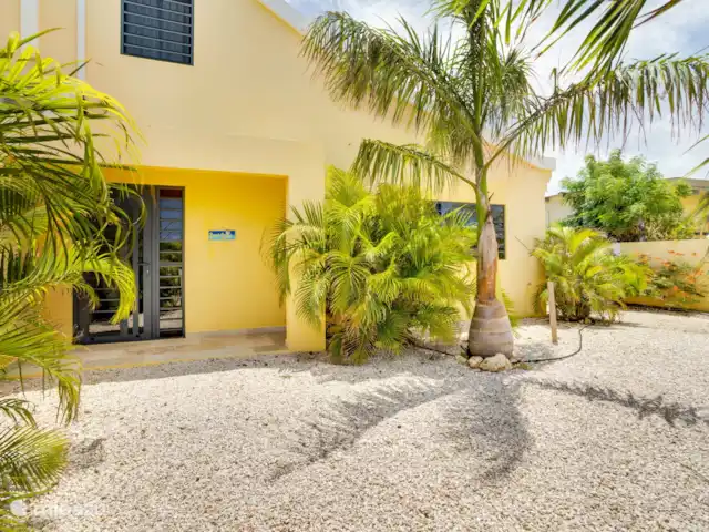 Nouvelle villa ! Villa Brosse | Bonaire, Bonaire, Kralendijk - villa Entrée villa Brosse