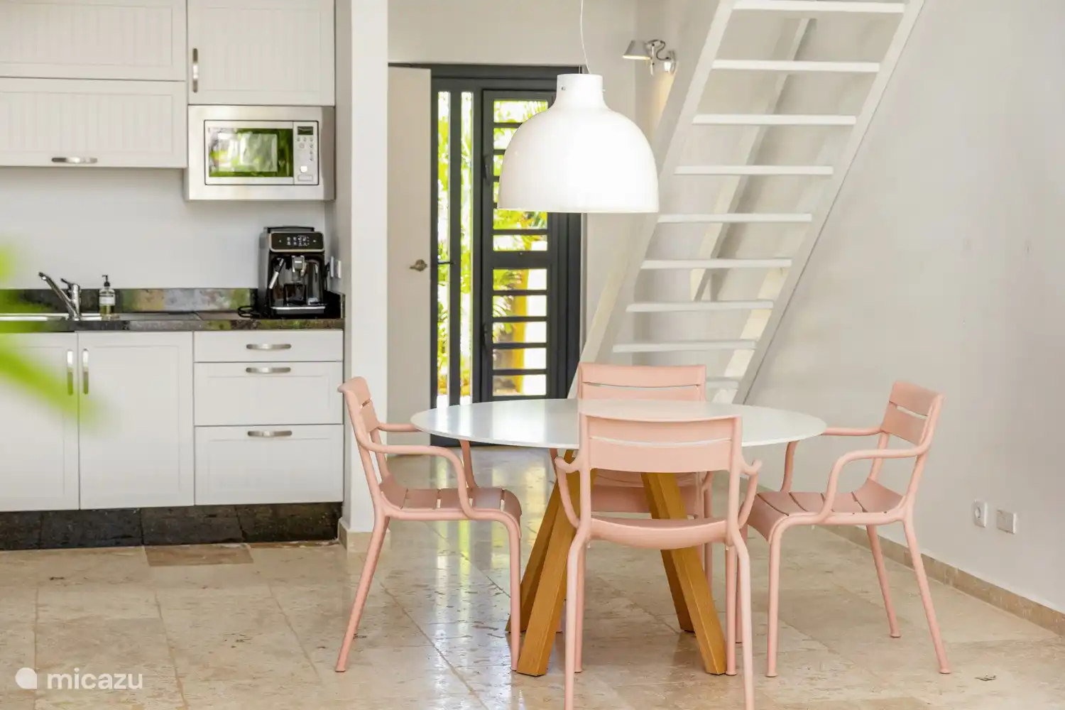 Dining area near the kitchen.