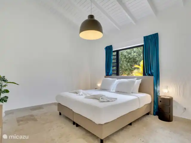 Nouvelle villa ! Villa Brosse | Bonaire, Bonaire, Kralendijk - villa Chambre principale avec climatisation