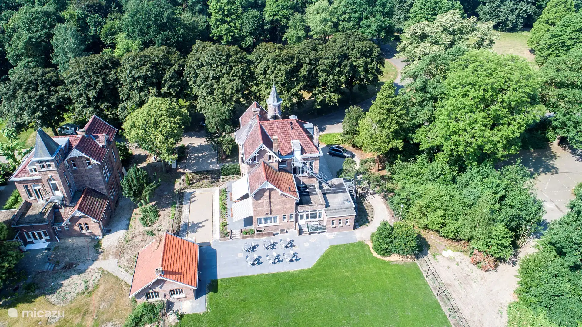 Schöne Umgebung und doch im Zentrum.