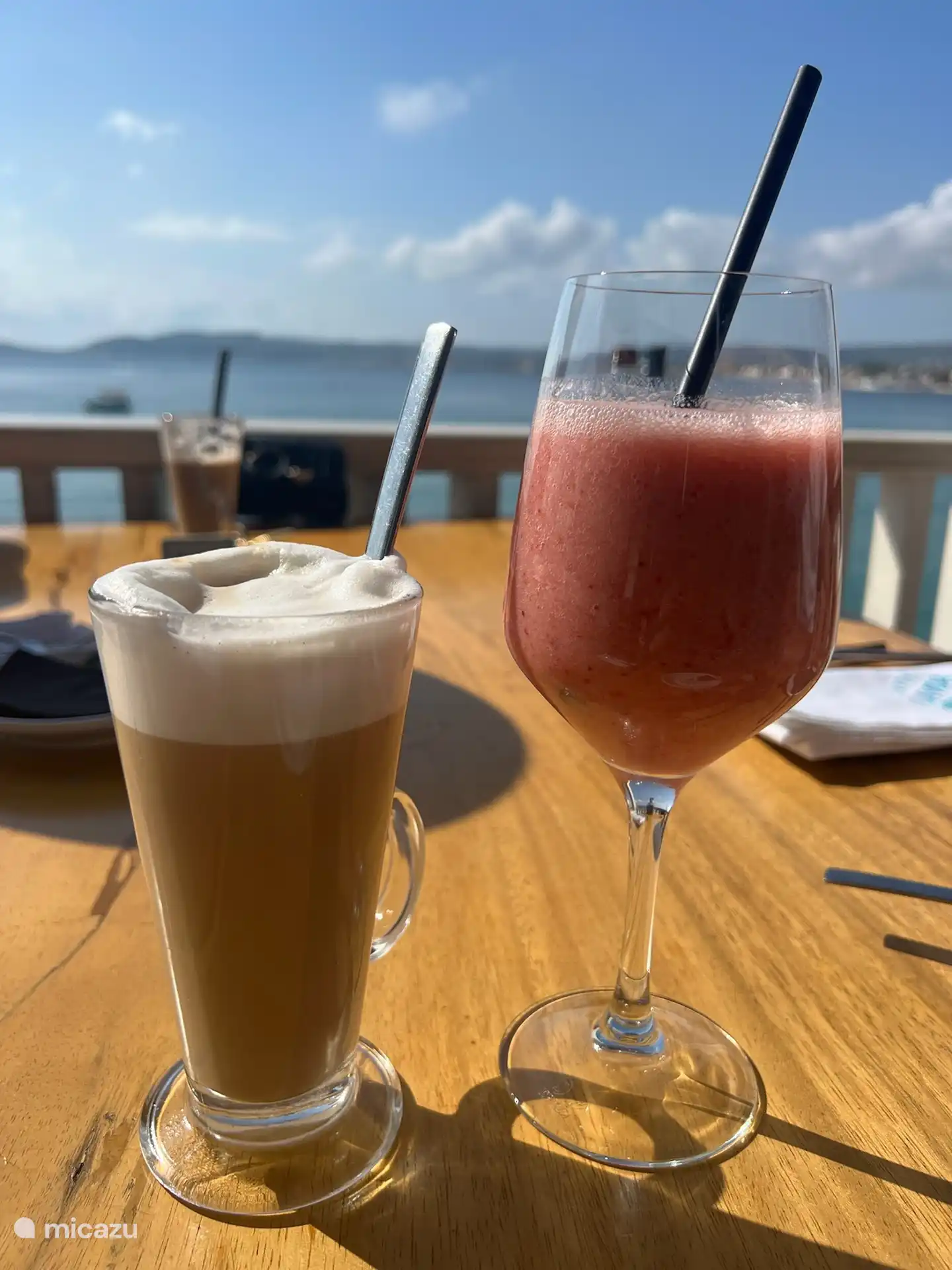 Tijd voor een smoothie en een koffie!