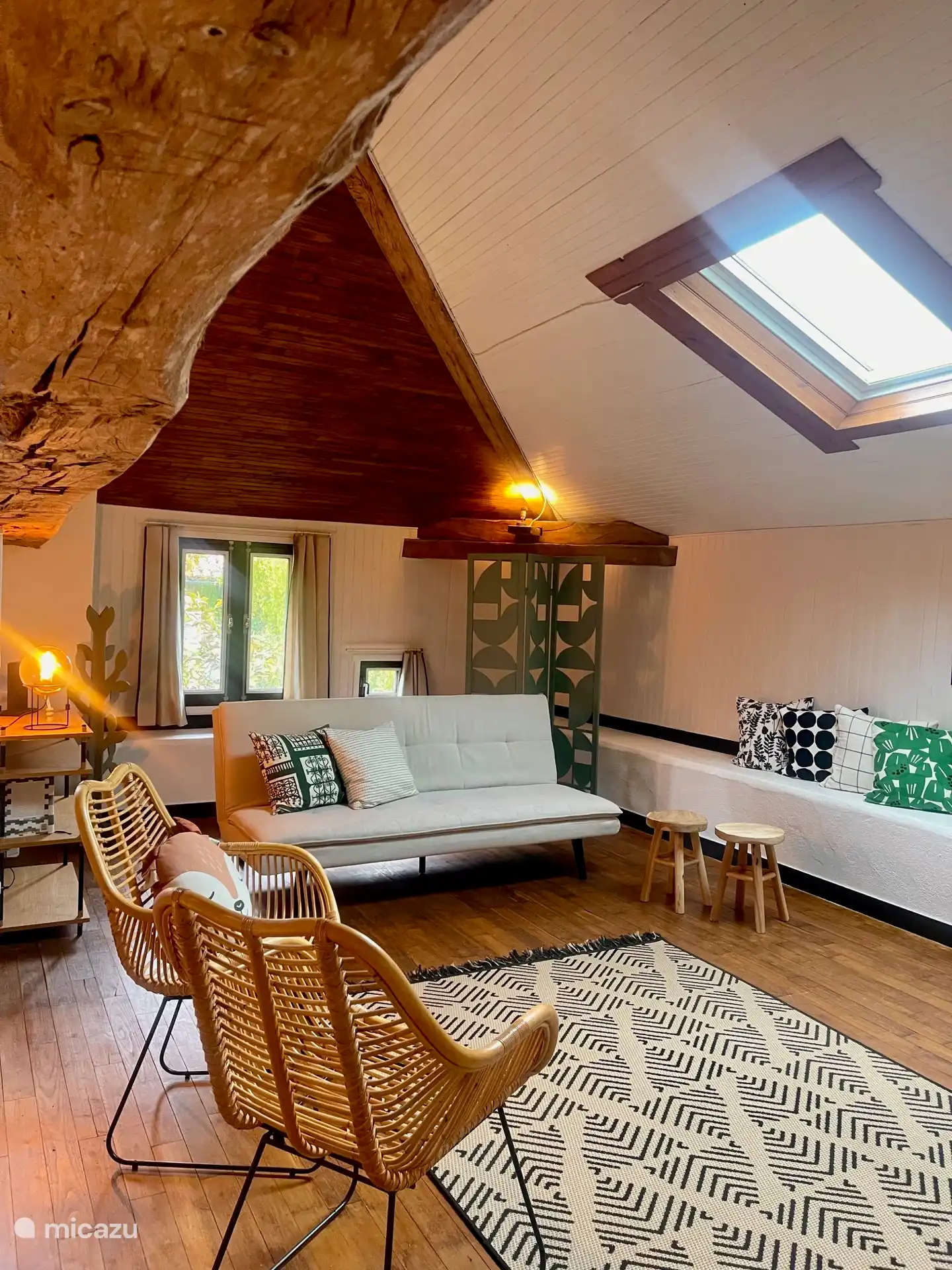 Salon op de bovenverdieping