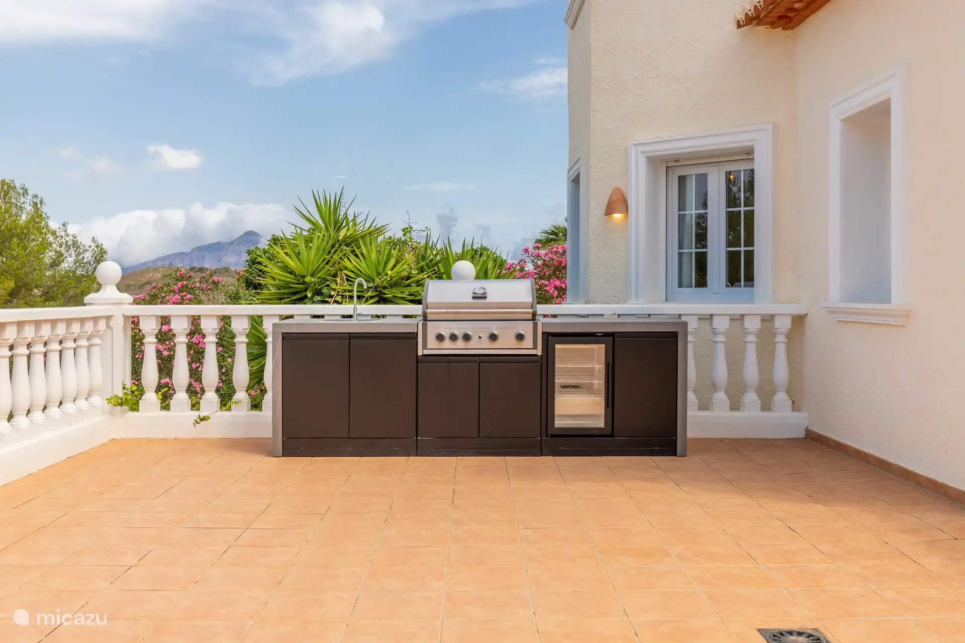 Cuisine extérieur (bbq au gaz)