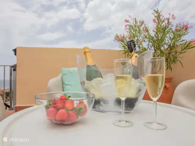 Casa El Ensueño penthouse, vue sur la mer | Espagne, Costa Cálida, Bolnuevo - appartement Toit